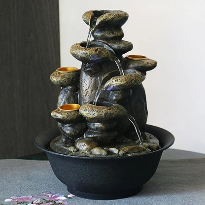 Feng Shui Desktop Water Fountain